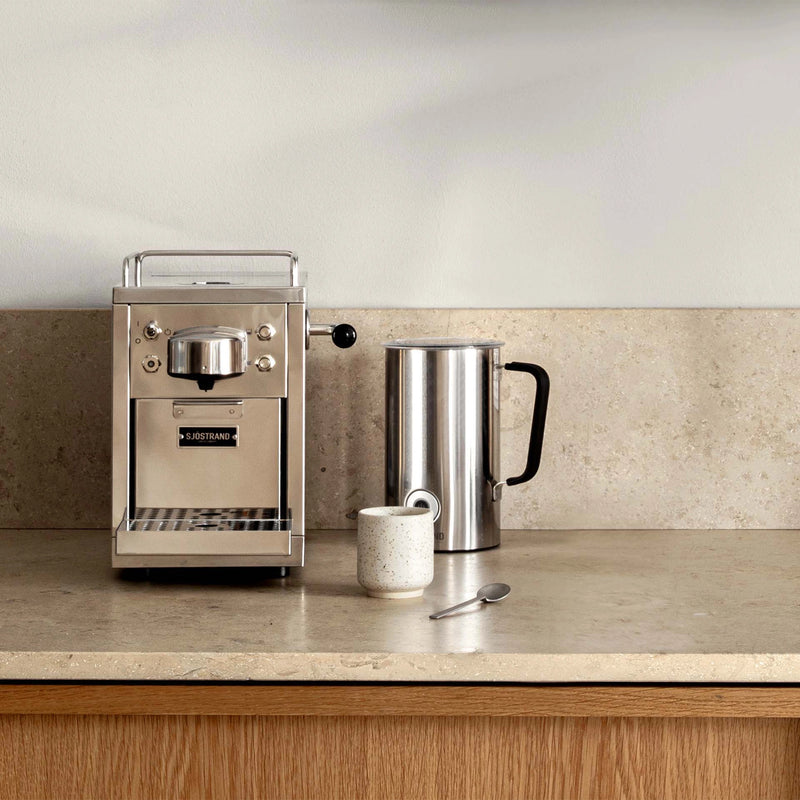 Sjöstrand - Espresso Capsule Machine Stainless Steel/Chrome Edition
