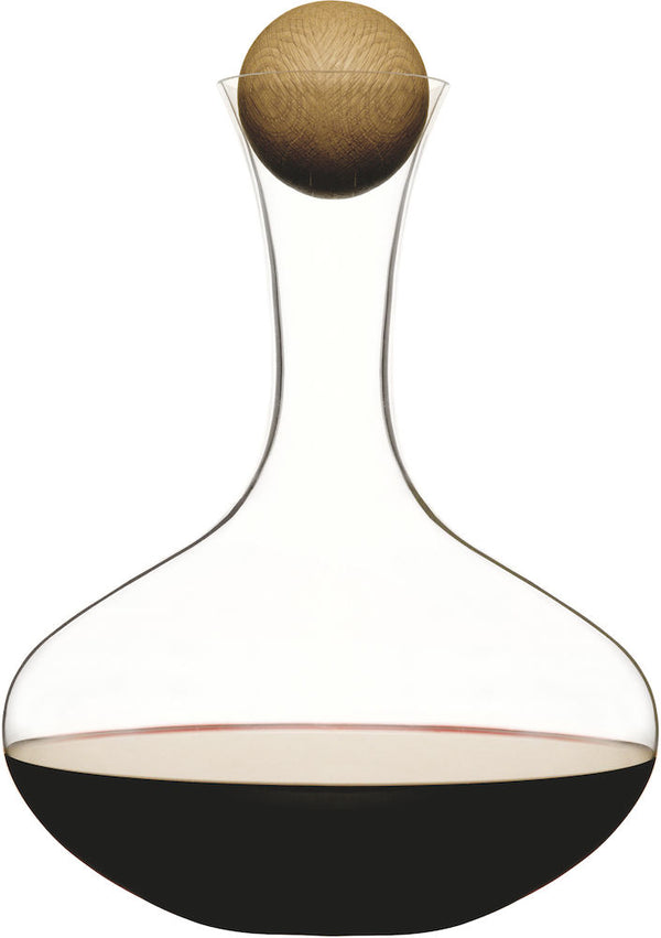 SAGAFORM NATURE WINE CARAFE WITH OAK STOPPER 2L