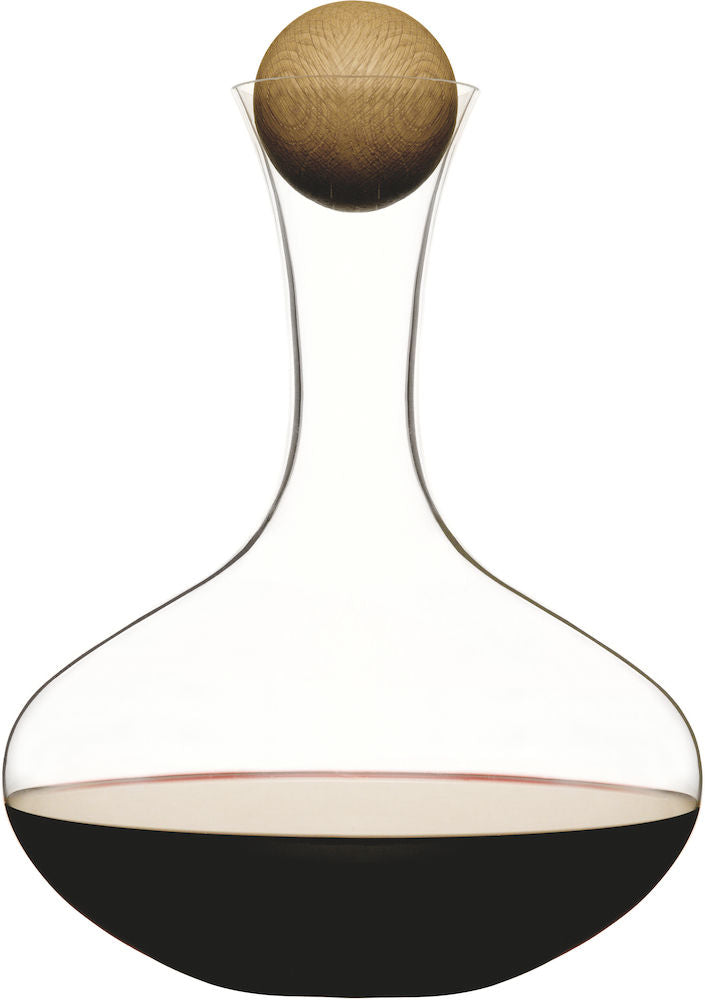 SAGAFORM NATURE WINE CARAFE WITH OAK STOPPER 2L